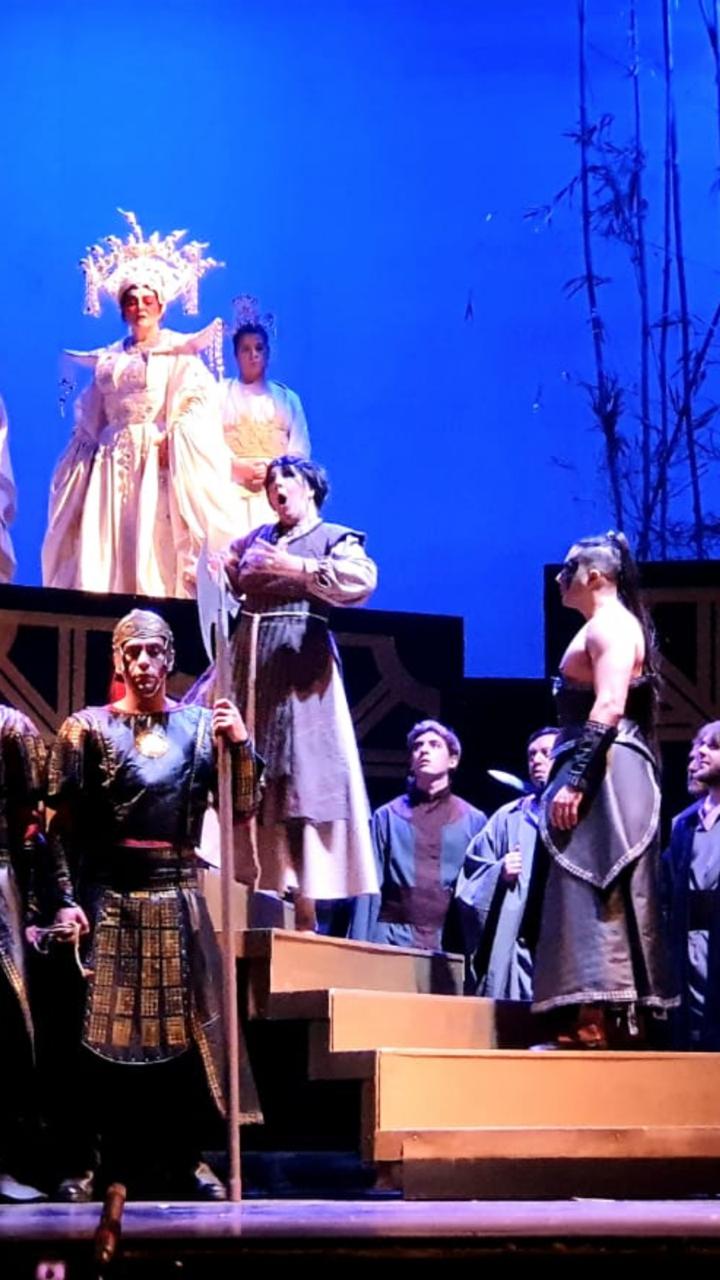 Ensayo de Turandot de Puccini en Teatro San Martín en TUCUMÁN